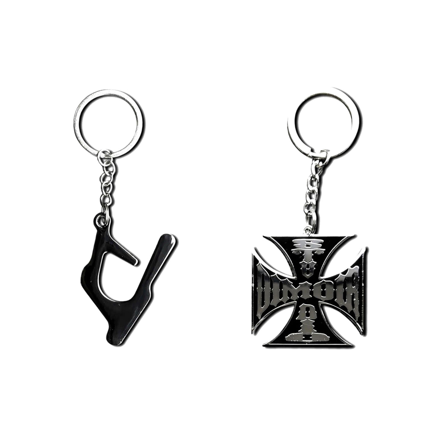 DIMOIR LF CRUX / CHROMIUM KEYCHAINS