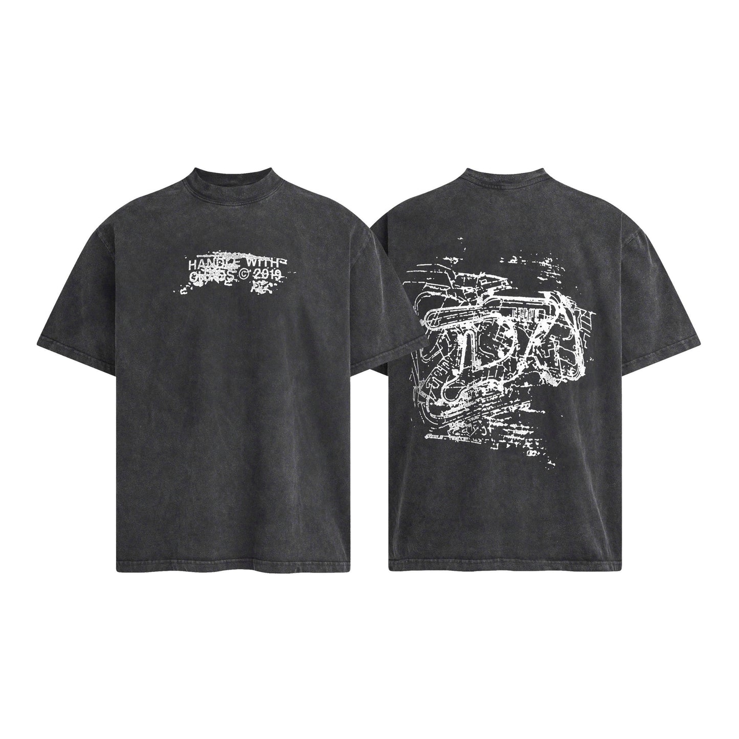 DIMOIR Washed MAPS T-Shirts