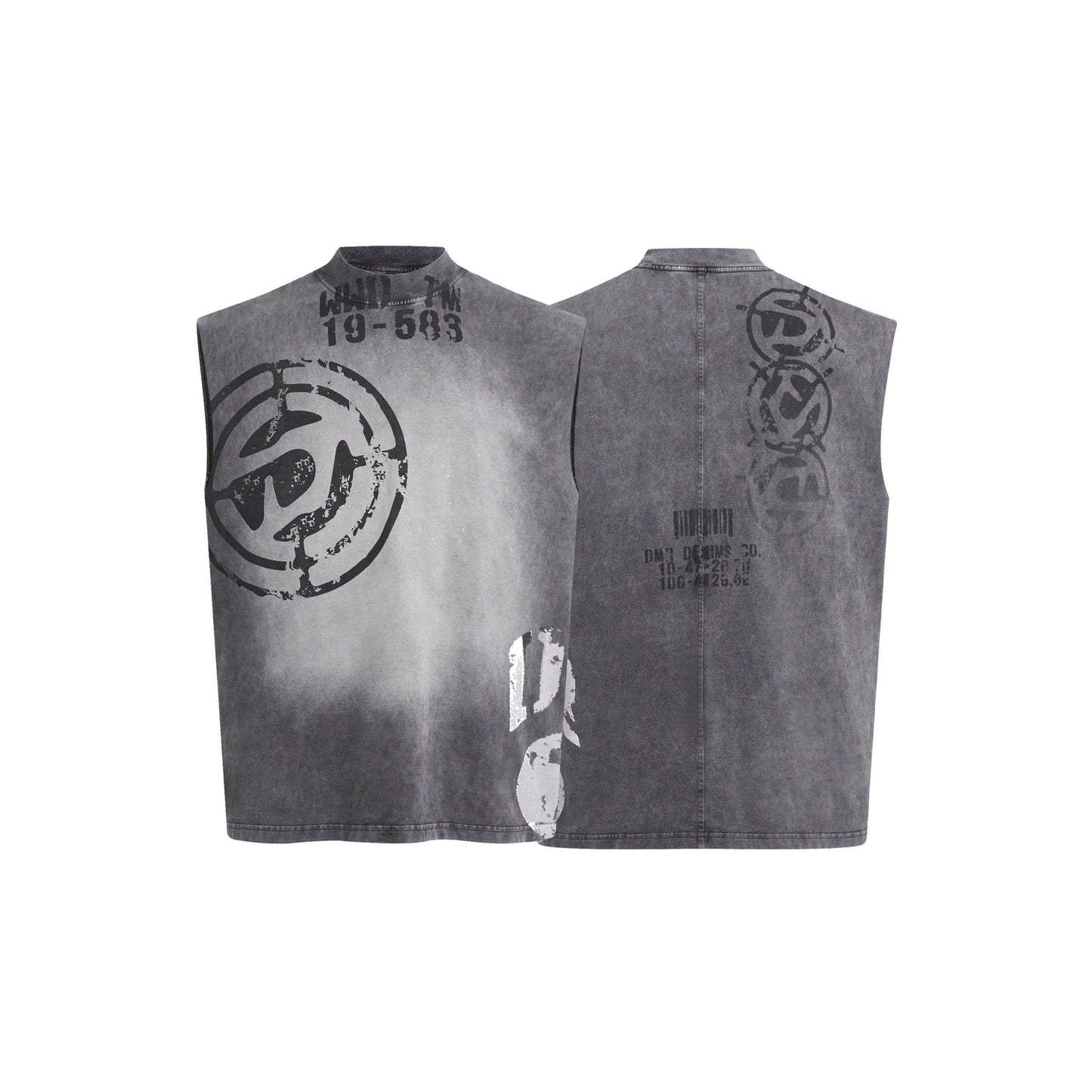 DIMOIR Washed TORQUE Tank Top
