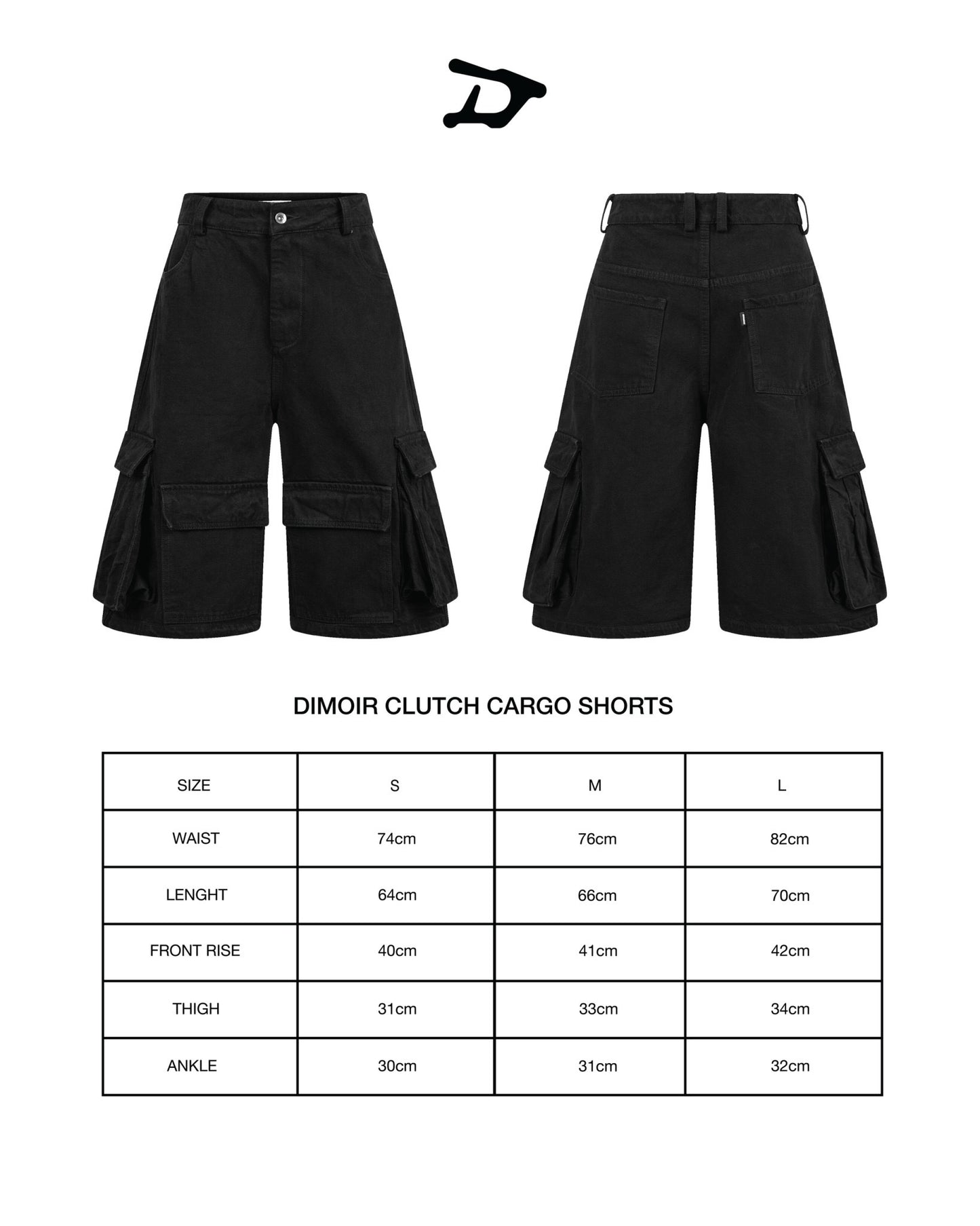 DIMOIR CLUTCH CARGO SHORTS