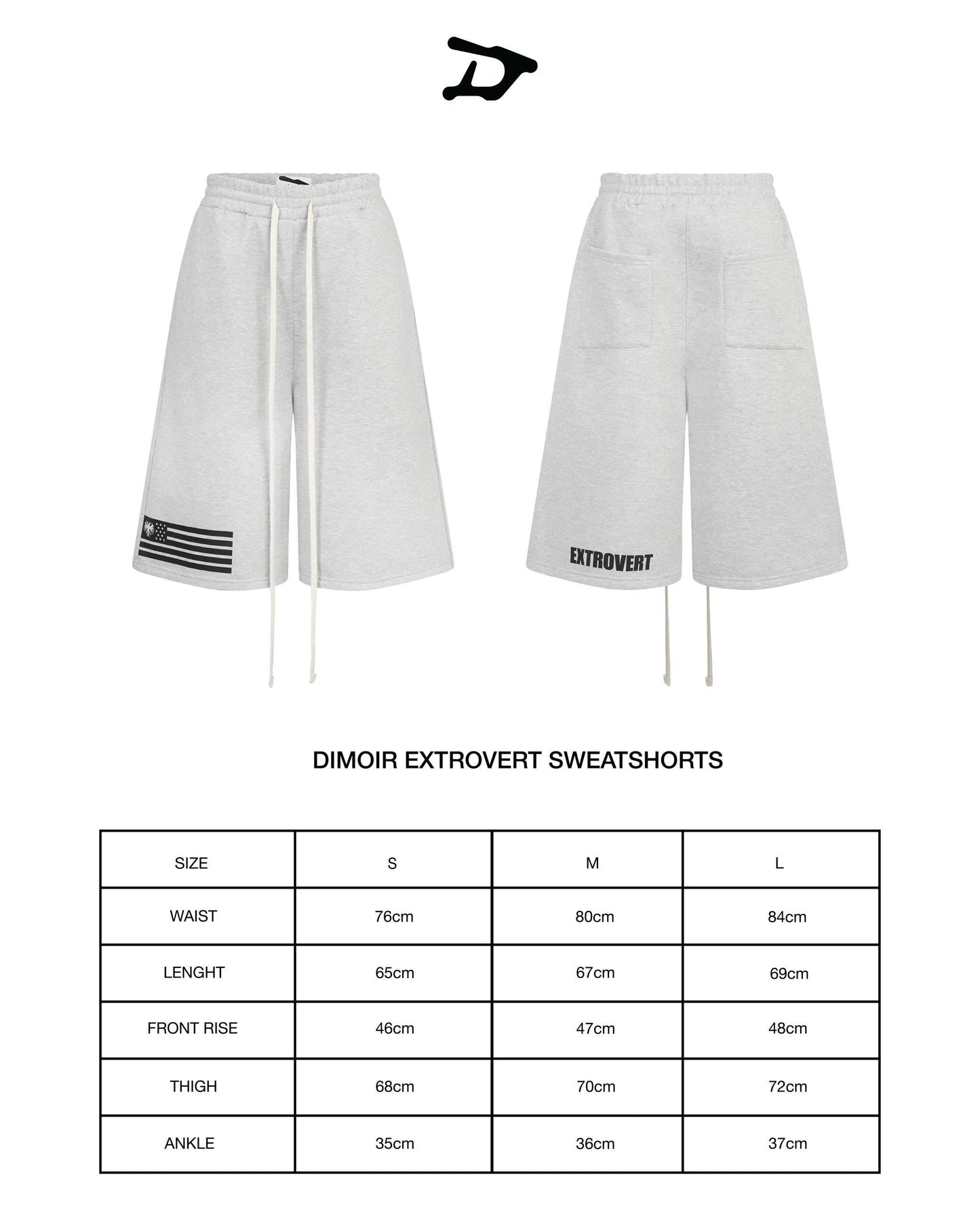 DIMOIR EXTROVERT SWEATSHORTS