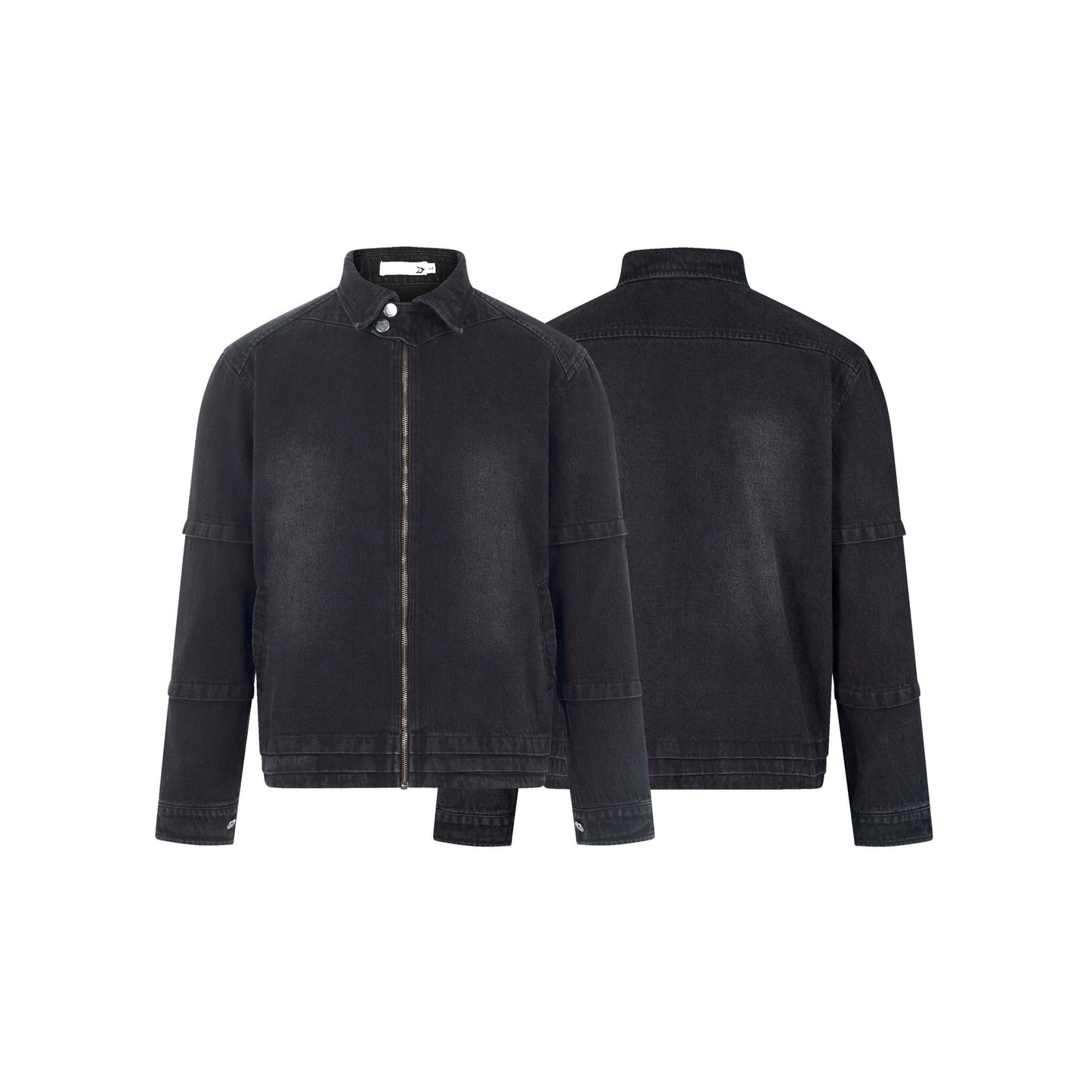 DIMOIR ASYMMETRIC CROSS-COLLAR JACKETS