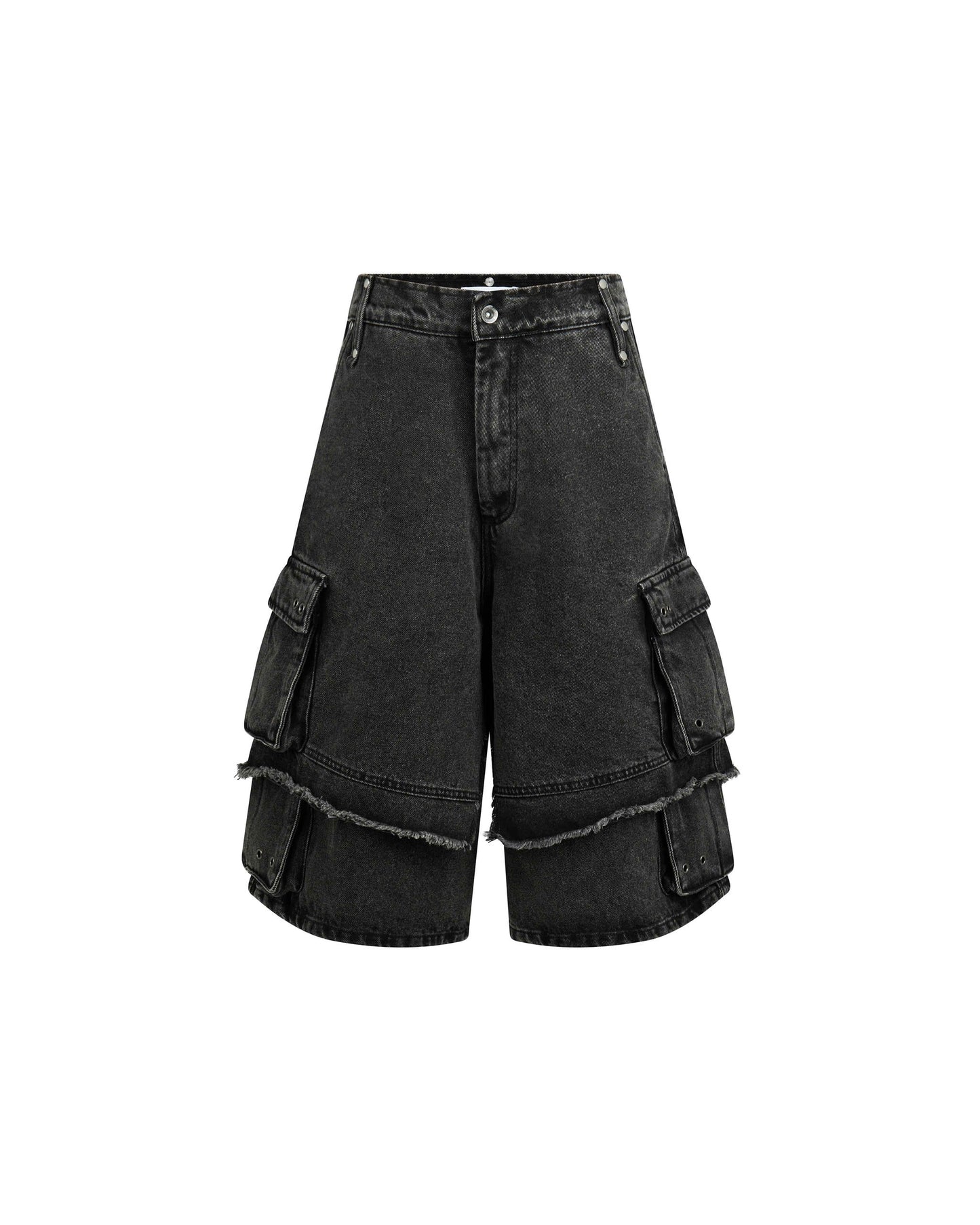 DIMOIR LF LAYERED DENIM SHORTS