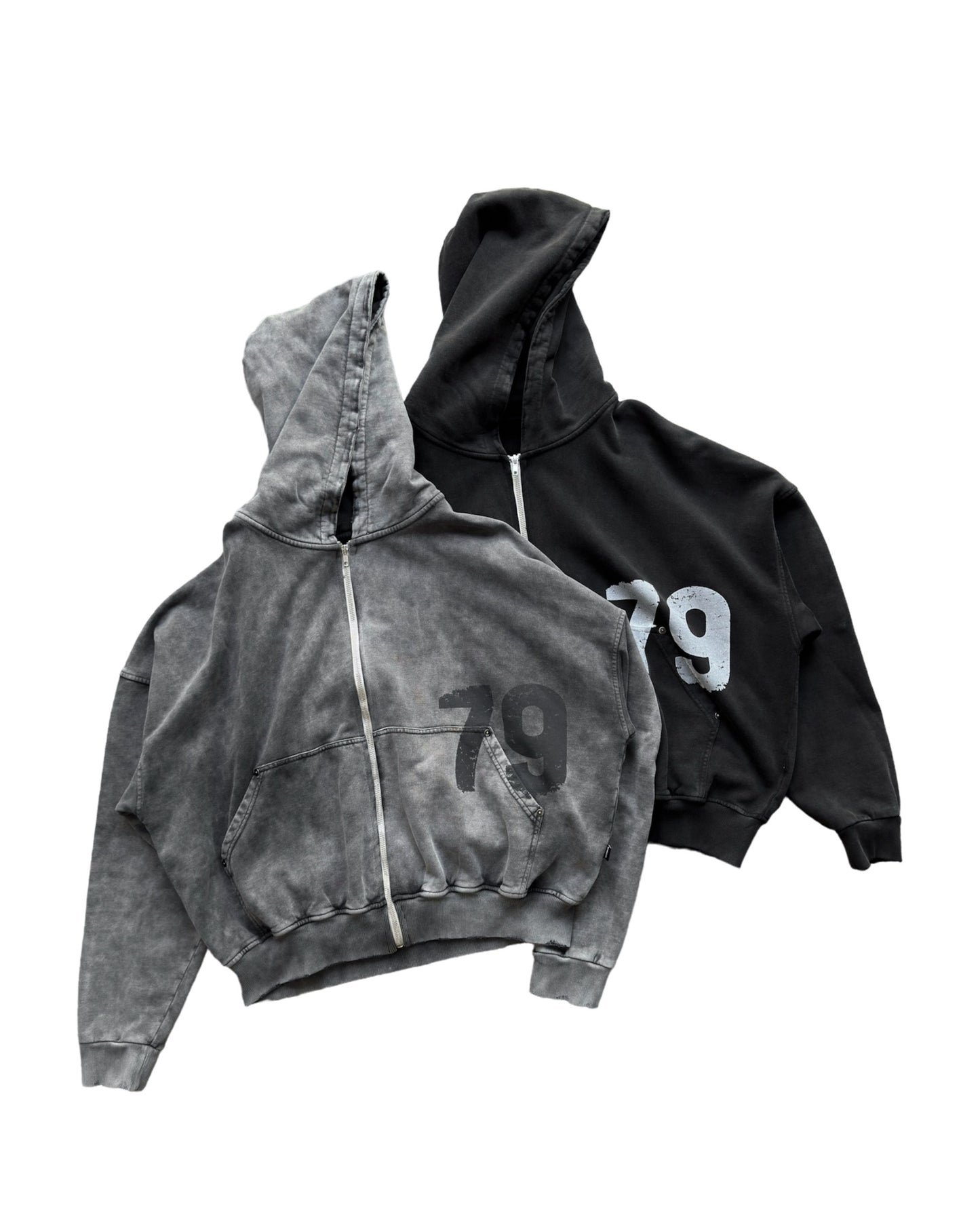 DIMOIR Draco 79 Sweat à capuche délavé