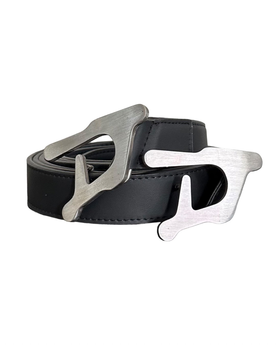 DIMOIR CHROMIUM LEATHER BELT