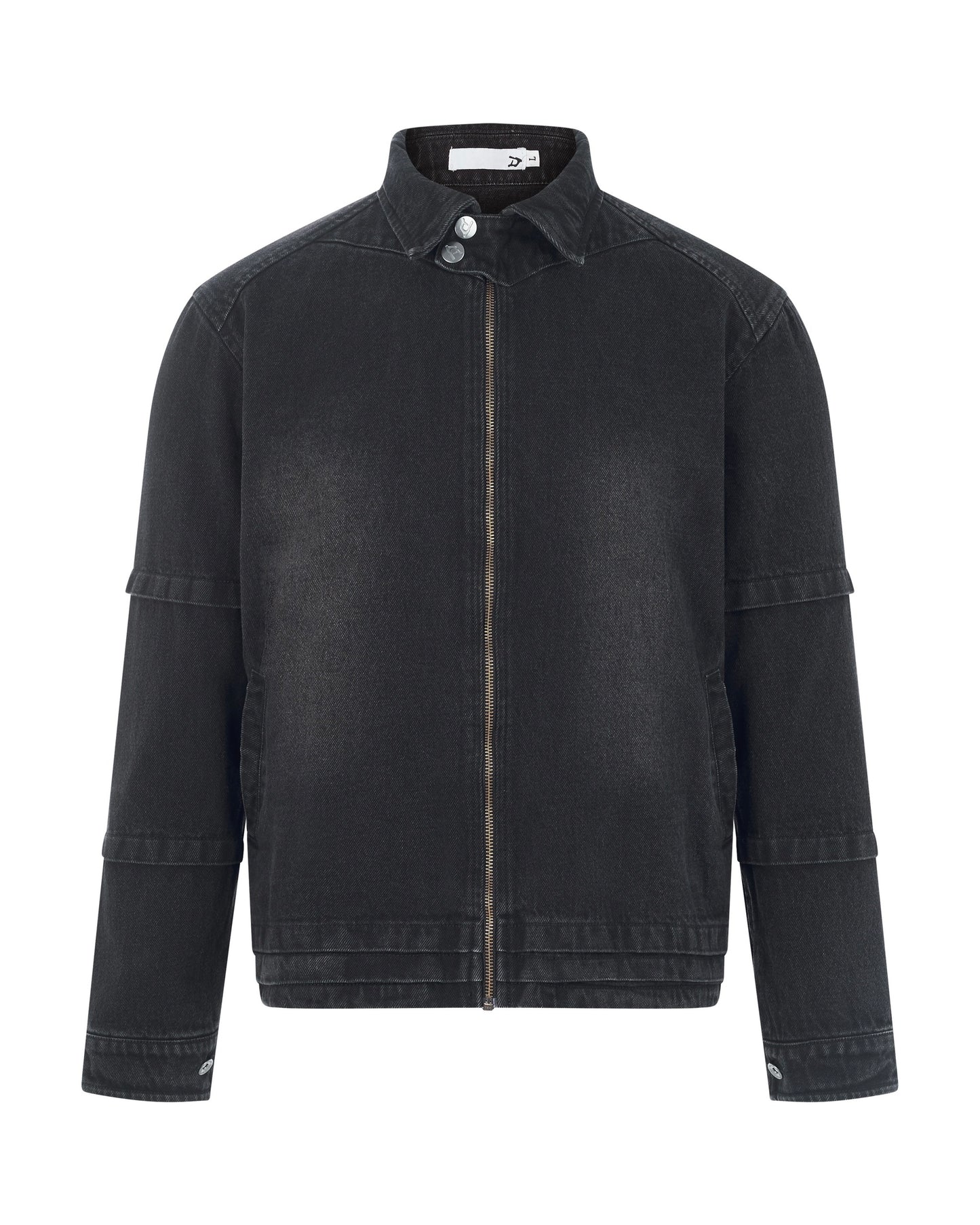 DIMOIR ASYMMETRIC CROSS-COLLAR JACKETS