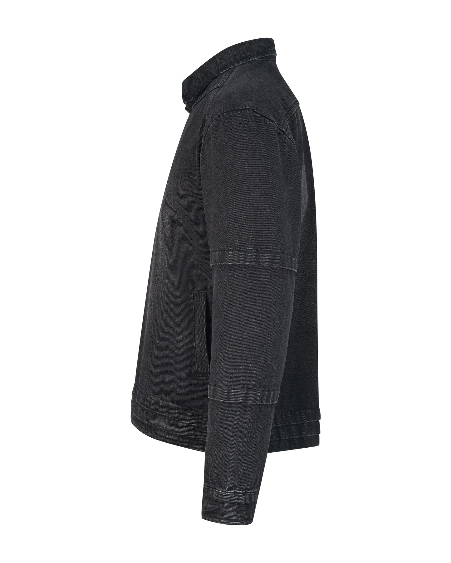 DIMOIR ASYMMETRIC CROSS-COLLAR JACKETS