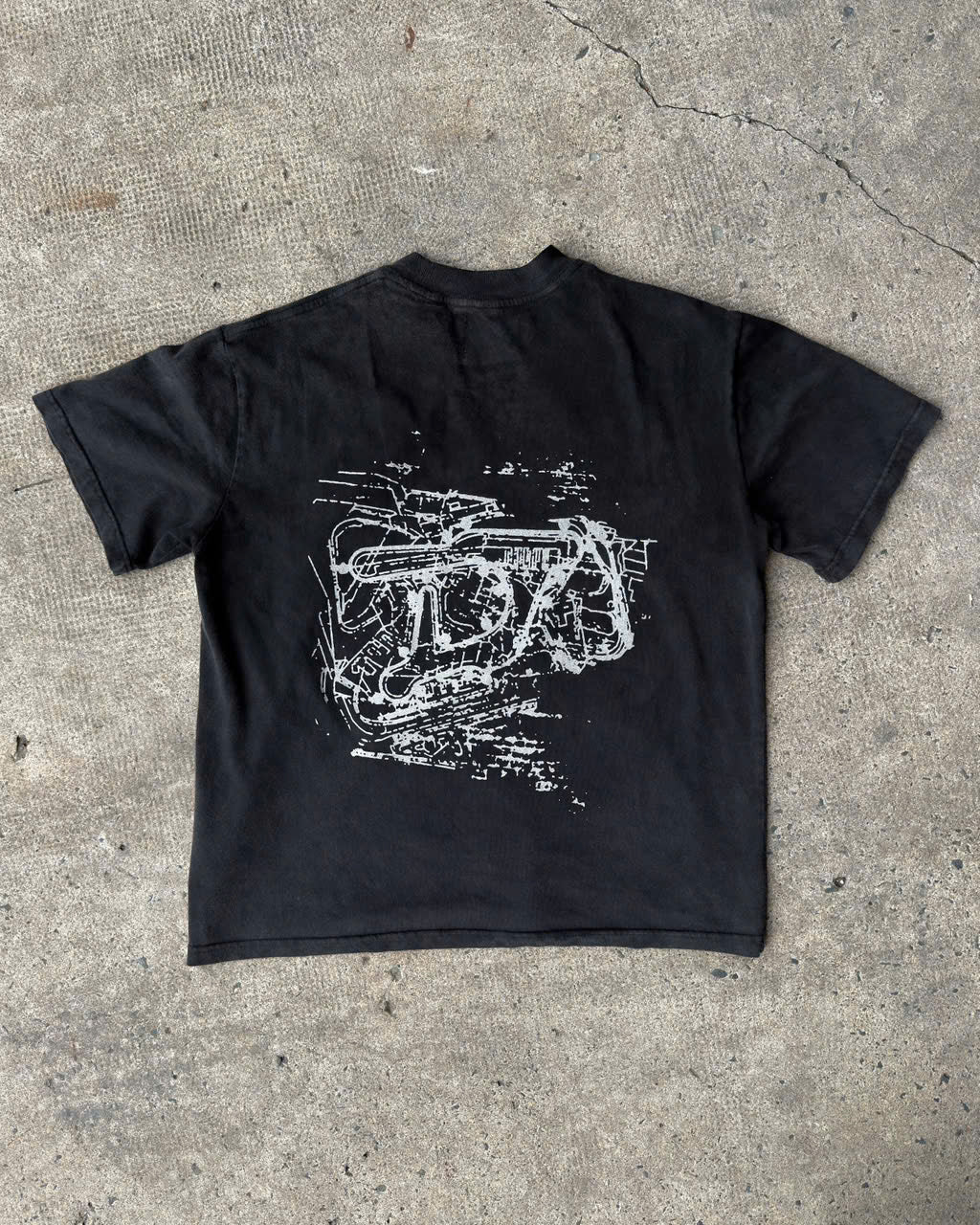 DIMOIR Washed MAPS T-Shirts