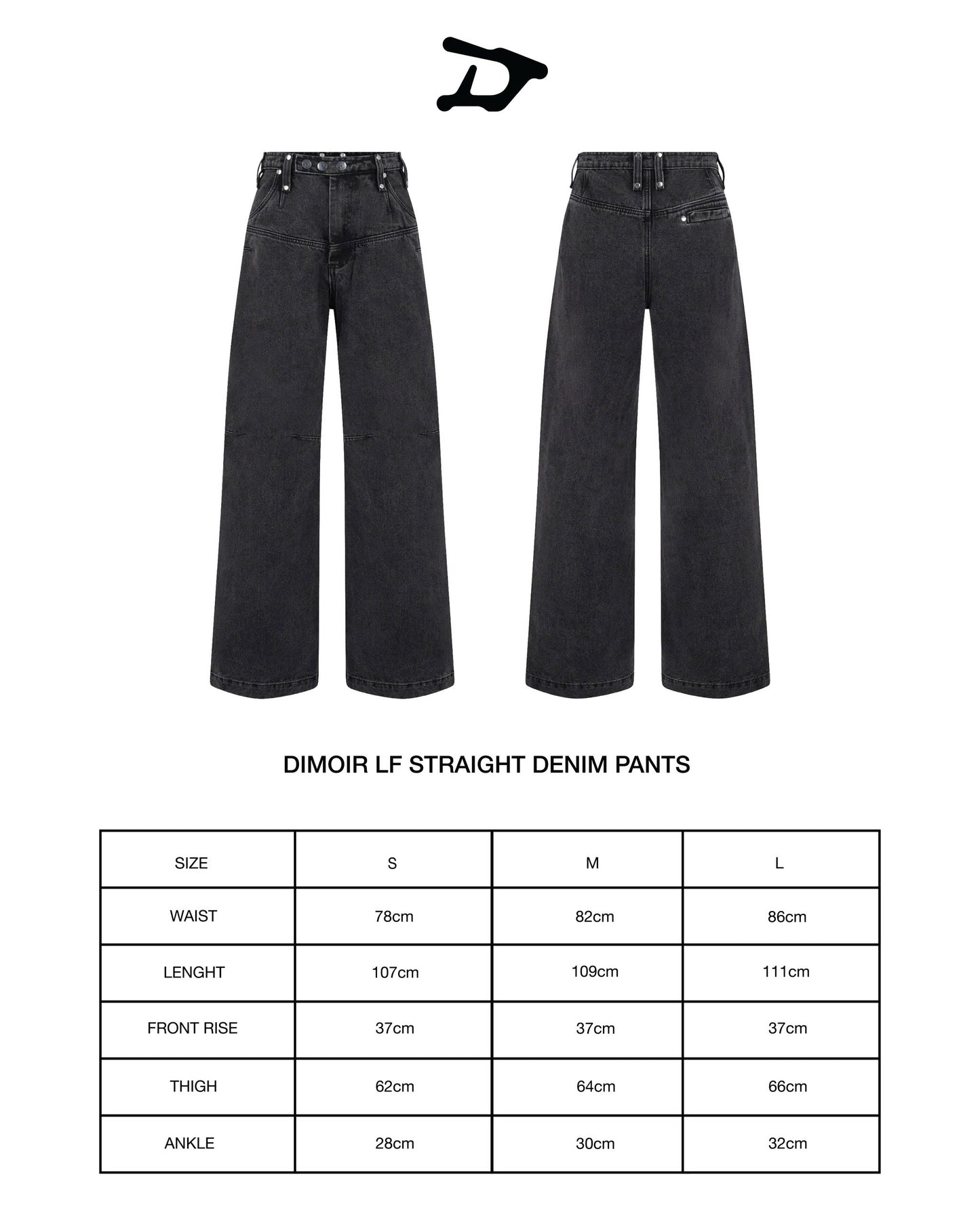 DIMOIR LF STRAIGHT DENIM PANTS