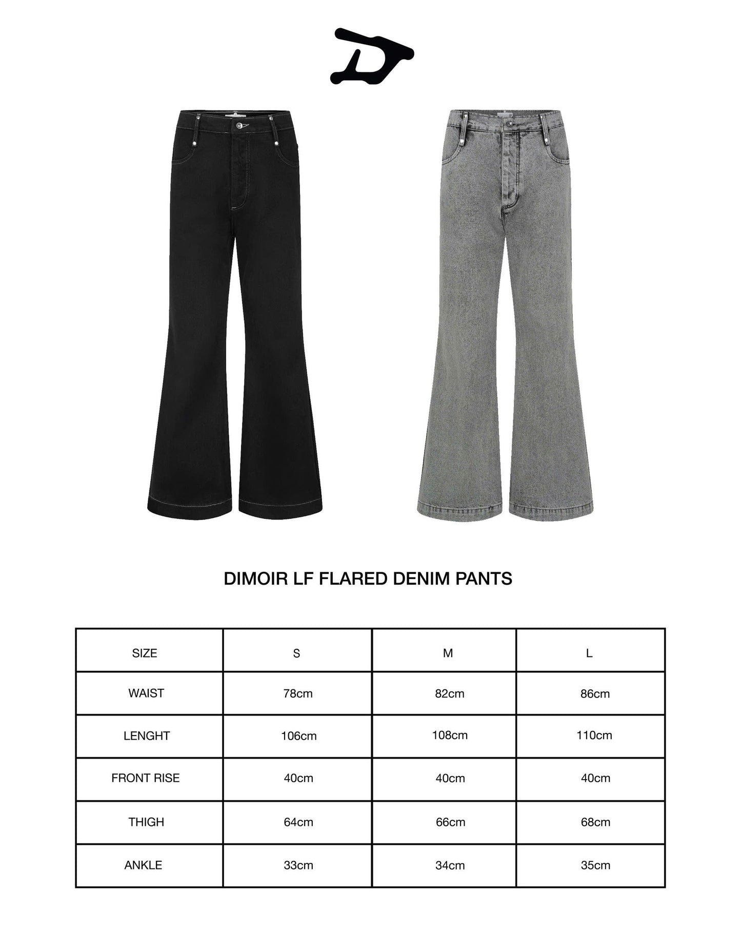 DIMOIR LF FLARED DENIM PANTS