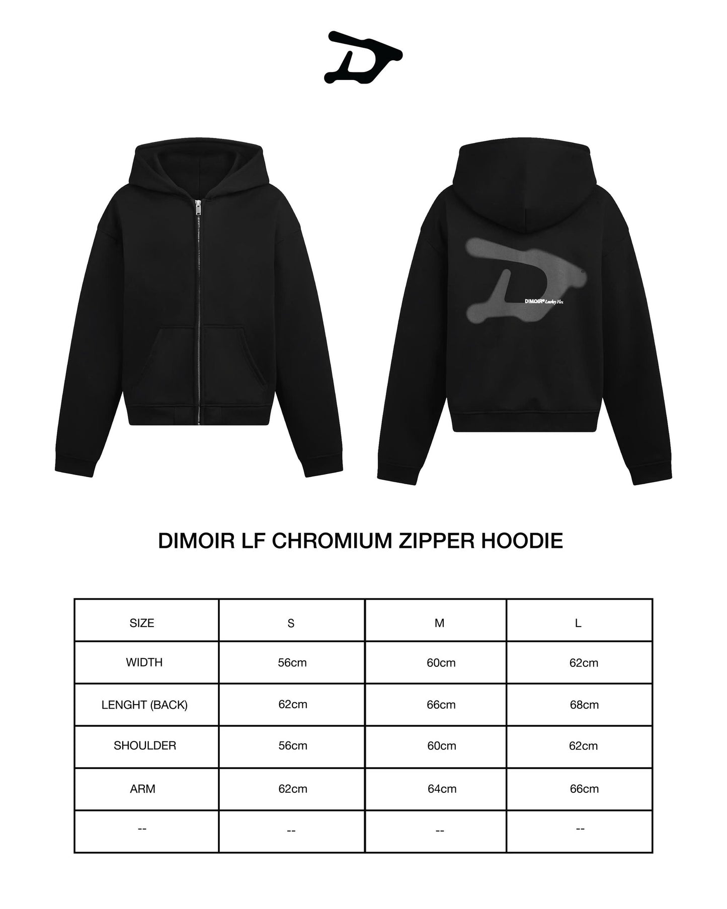 DIMOIR LF CHROMIUM ZIPPER HOODIE