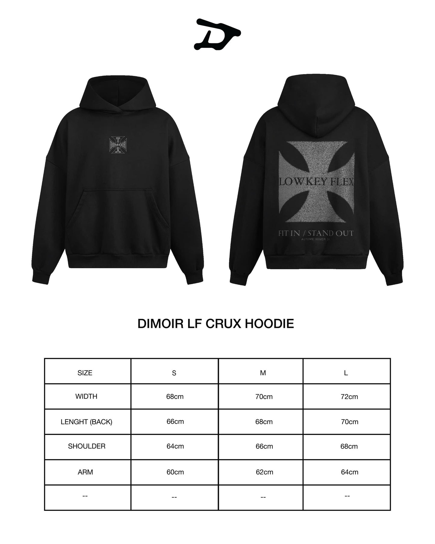 DIMOIR LF CRUX HOODIE