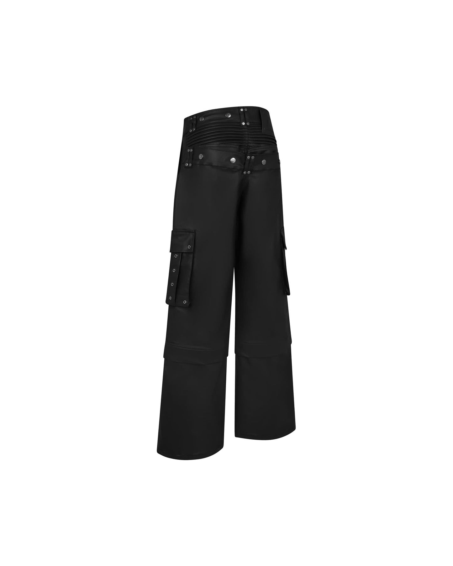 DIMOIR DOUBLE WAIST CARGO PANTS