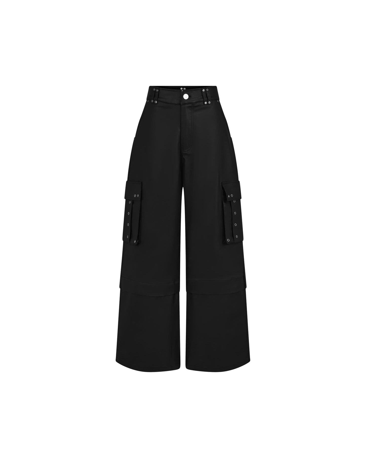 DIMOIR DOUBLE WAIST CARGO PANTS