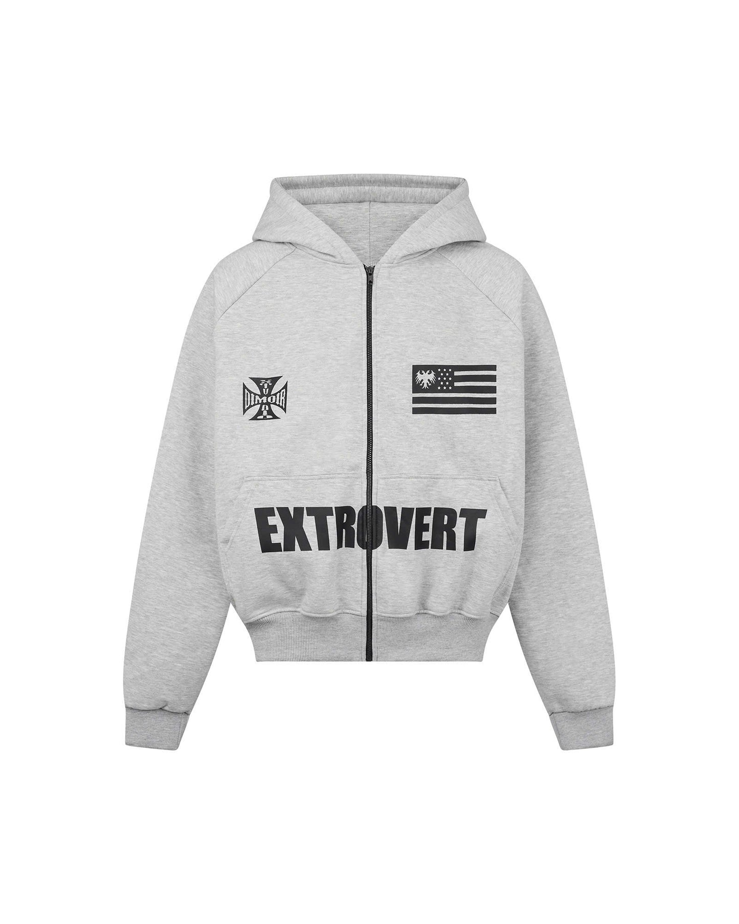 DIMOIR EXTROVERT ZIPPER HOODIE