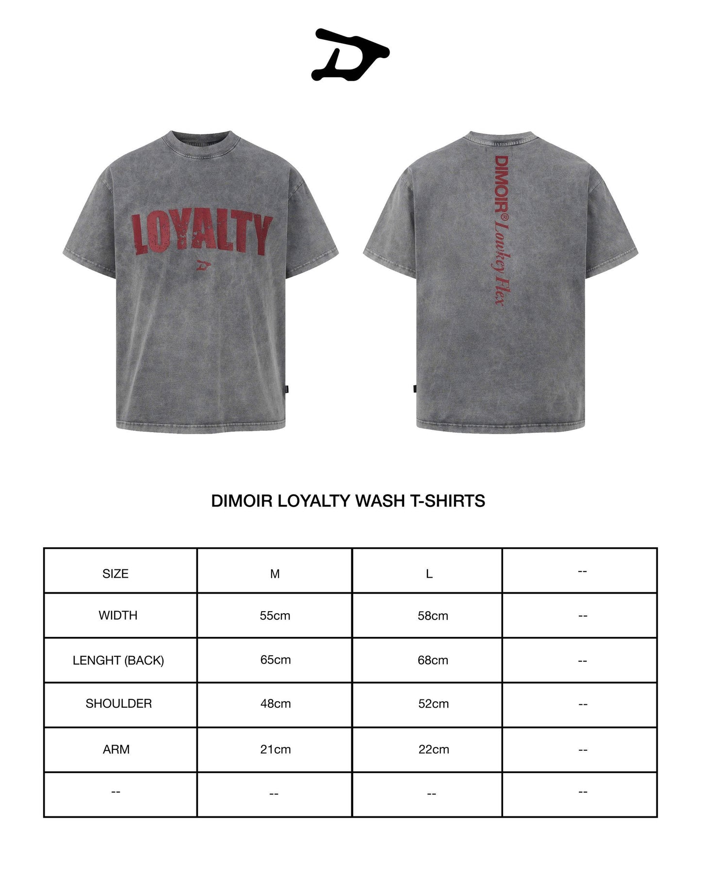 DIMOIR LOYALTY WASH T-SHIRTS