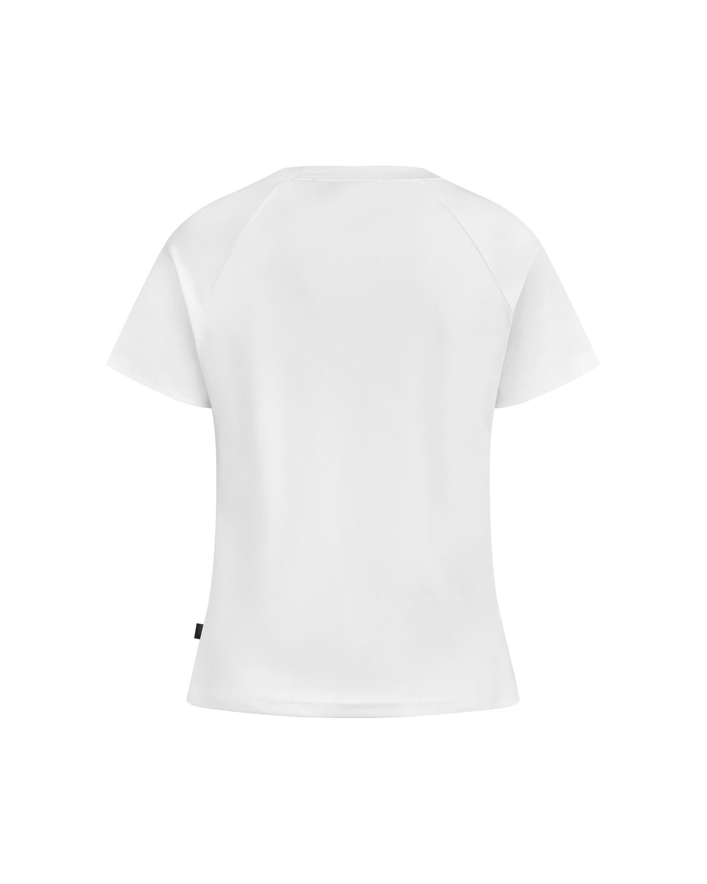 DIMOIR WHITE RAGLAN T-SHIRTS
