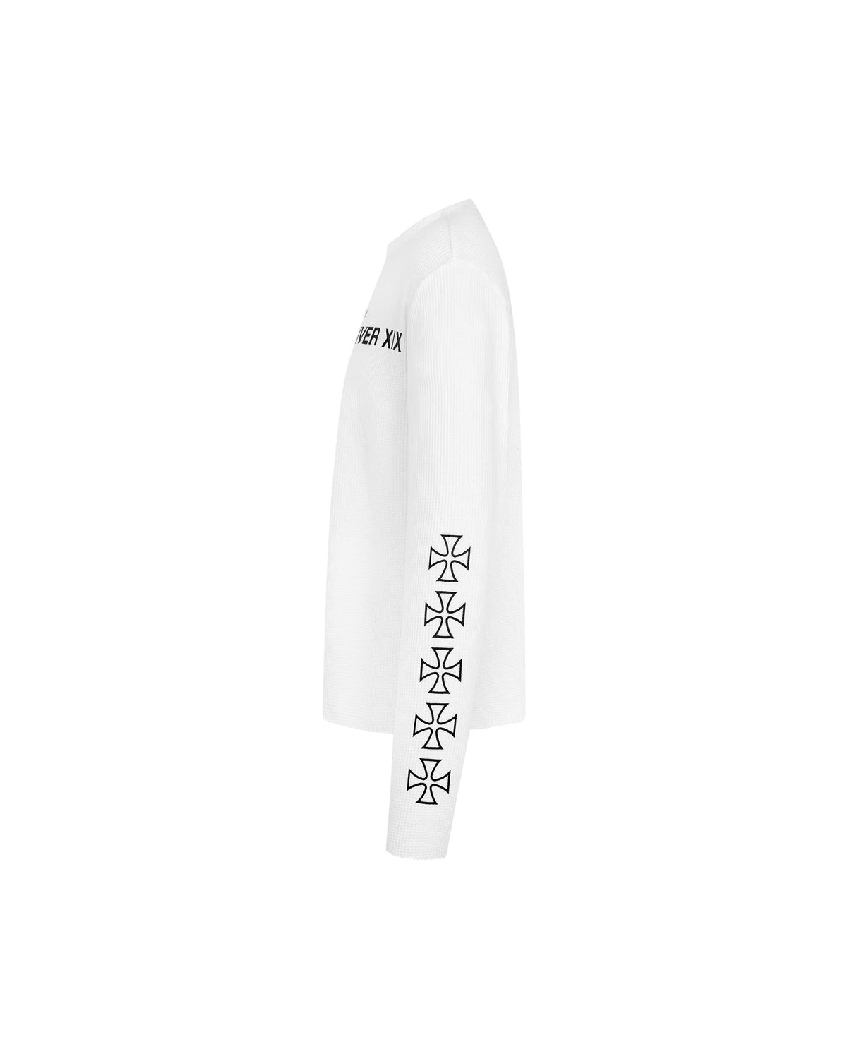 DIMOIR LF WHITE KNITTED LONGSLEEVE