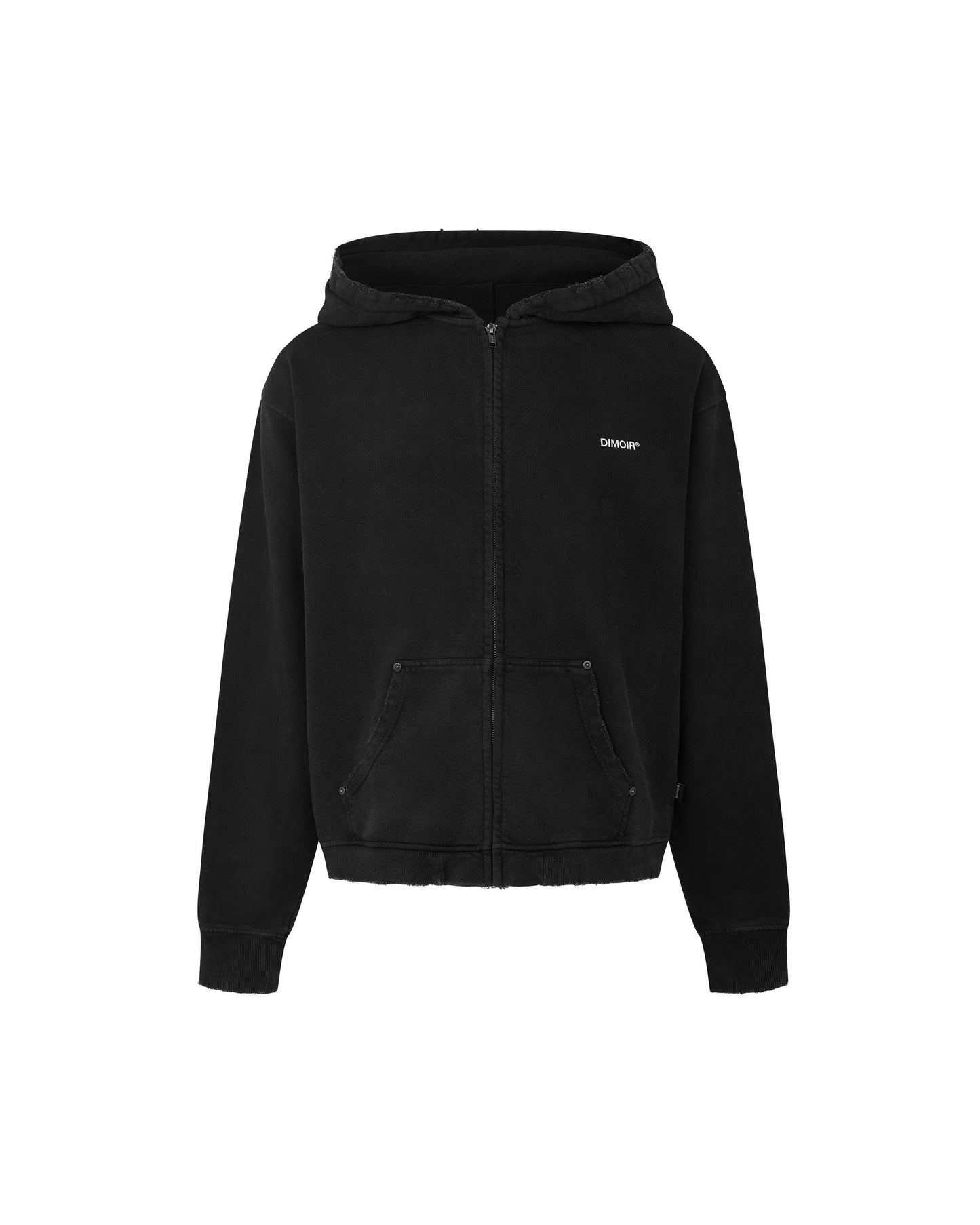 DIMOIR PG WASH BLACK HOODIE