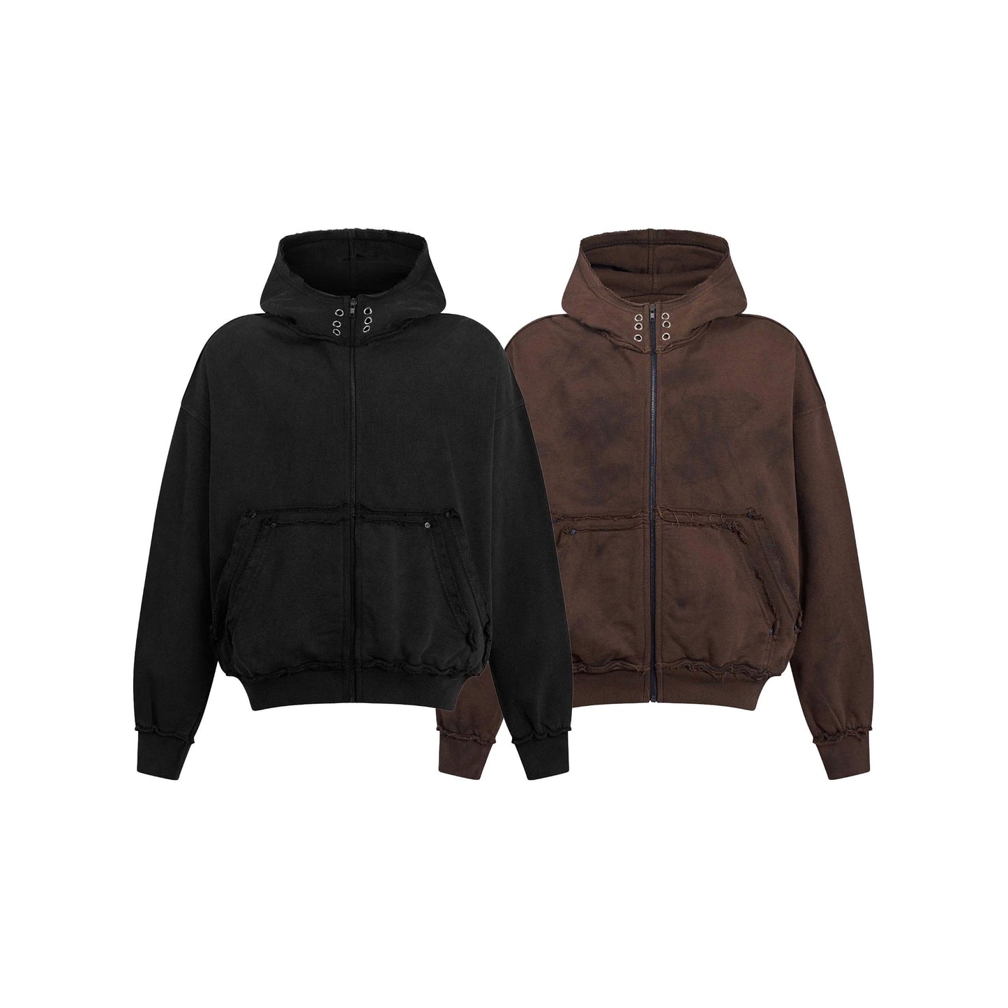 DIMOIR DOUBLE-BODY WASH HOODIE