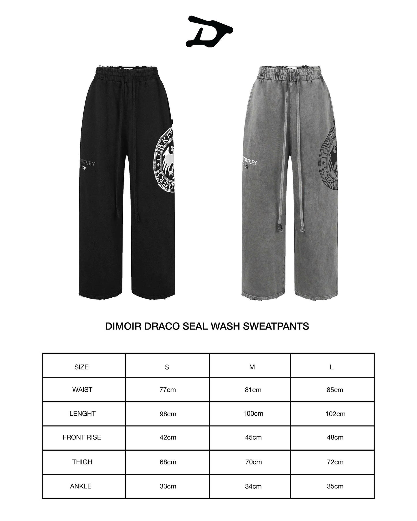 DIMOIR DRACO SEAL WASH SWEATPANTS