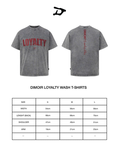 DIMOIR LOYALTY WASH T-SHIRTS