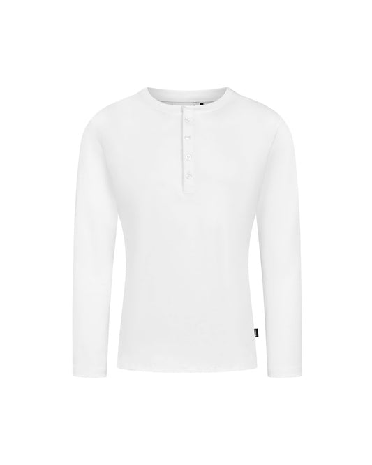DIMOIR WHITE HENLEY LONGSLEEVE