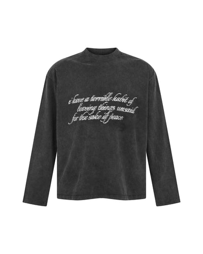 DIMOIR LB WASHED LONGSLEEVE