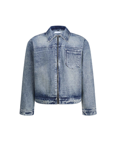 DIMOIR TYPE -I INDIGO WASH DENIM JACKETS