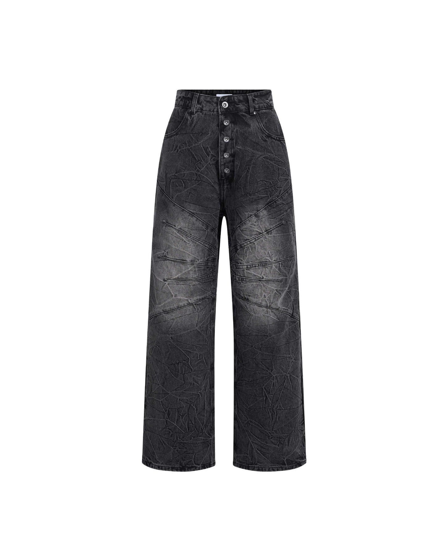 DIMOIR GUNMETAL STRAIGHT DENIM PANTS