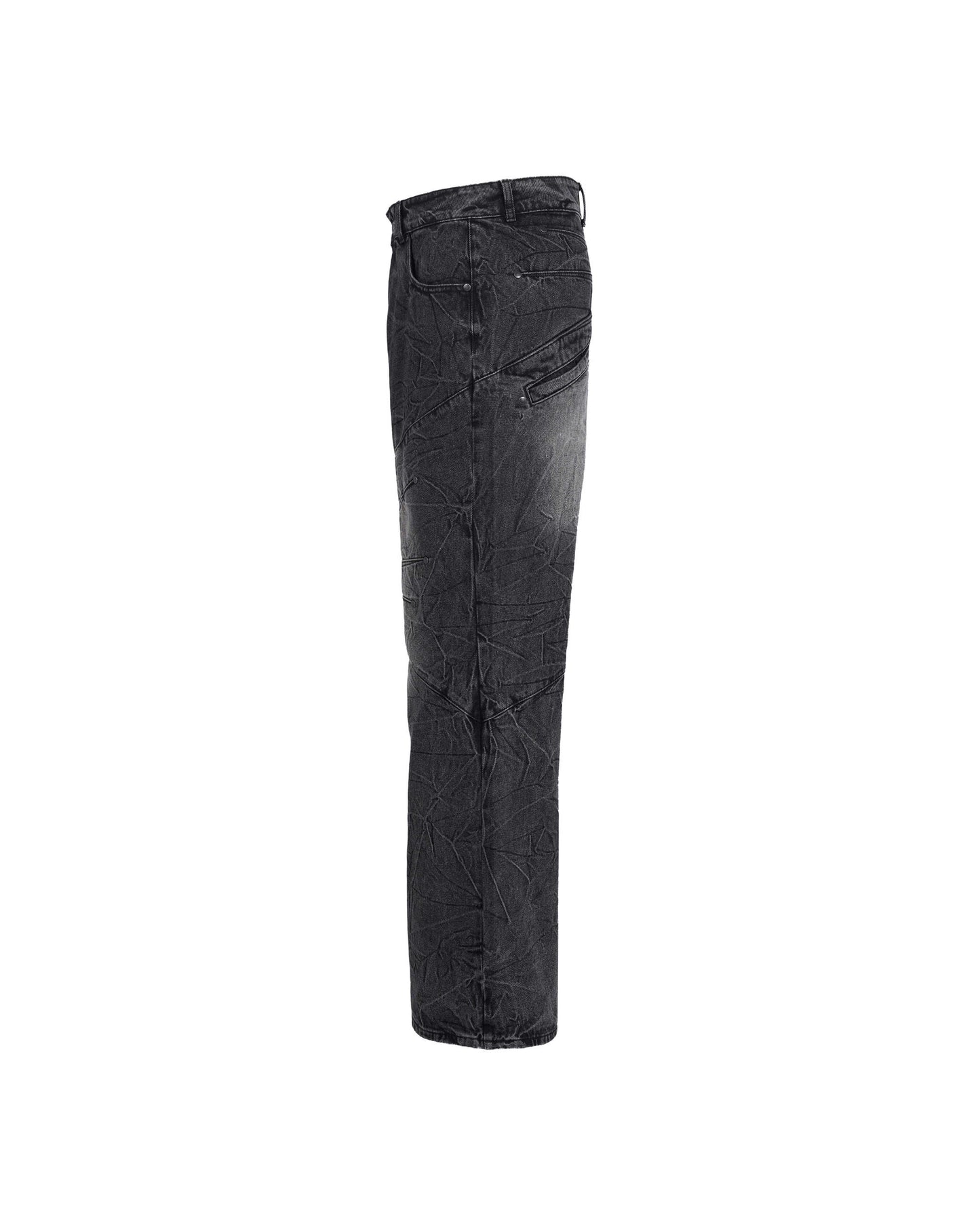 DIMOIR GUNMETAL STRAIGHT DENIM PANTS