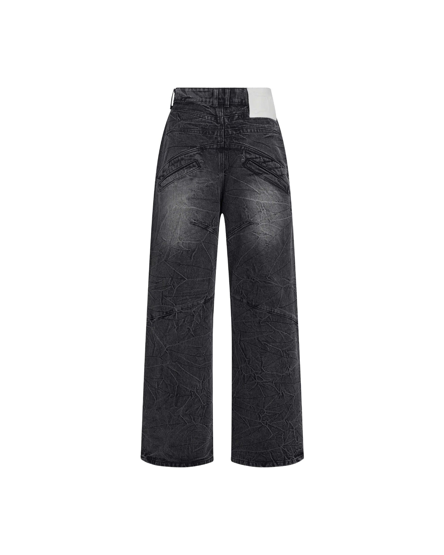 DIMOIR GUNMETAL STRAIGHT DENIM PANTS