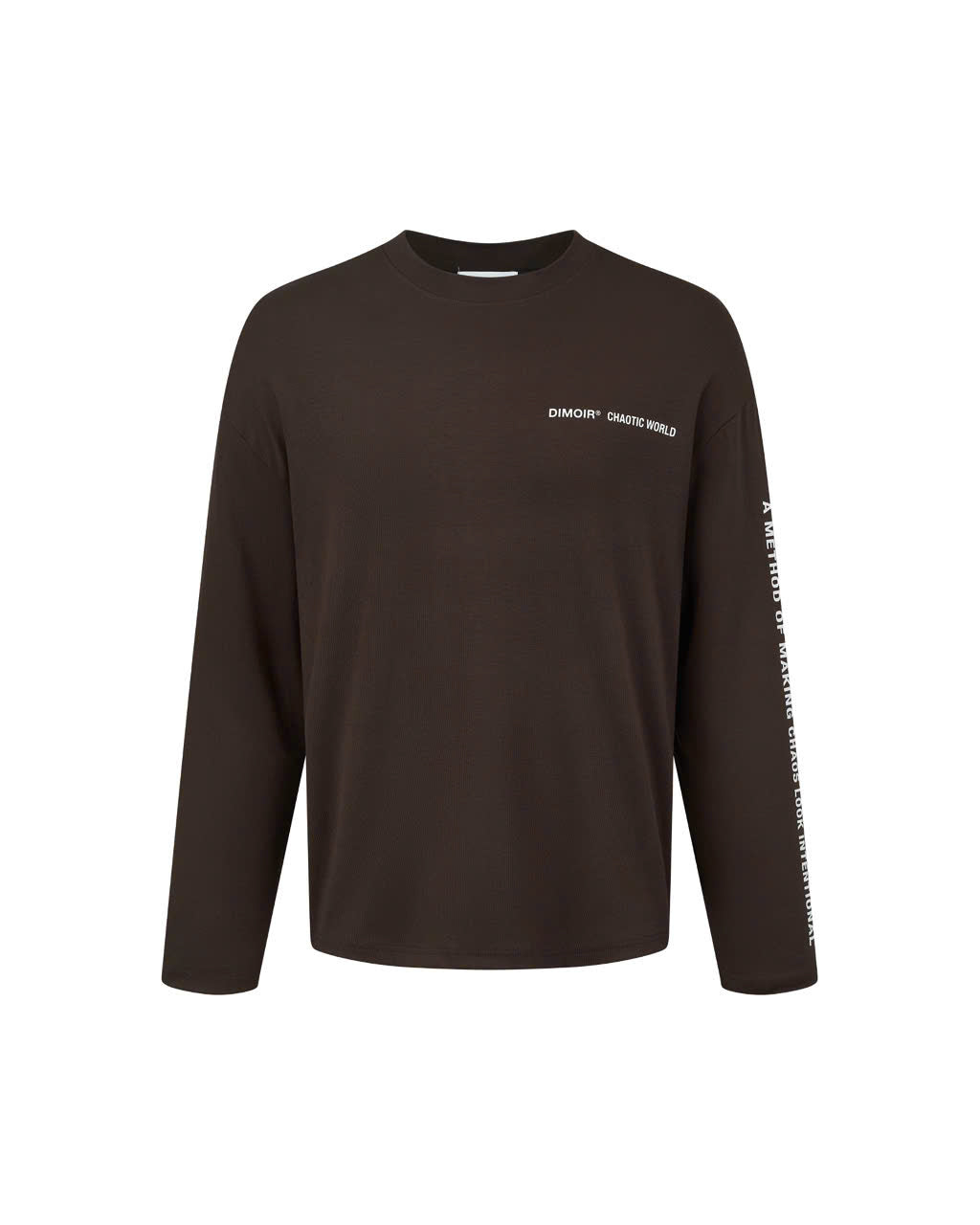 DIMOIR CW BROWN LONGSLEEVE