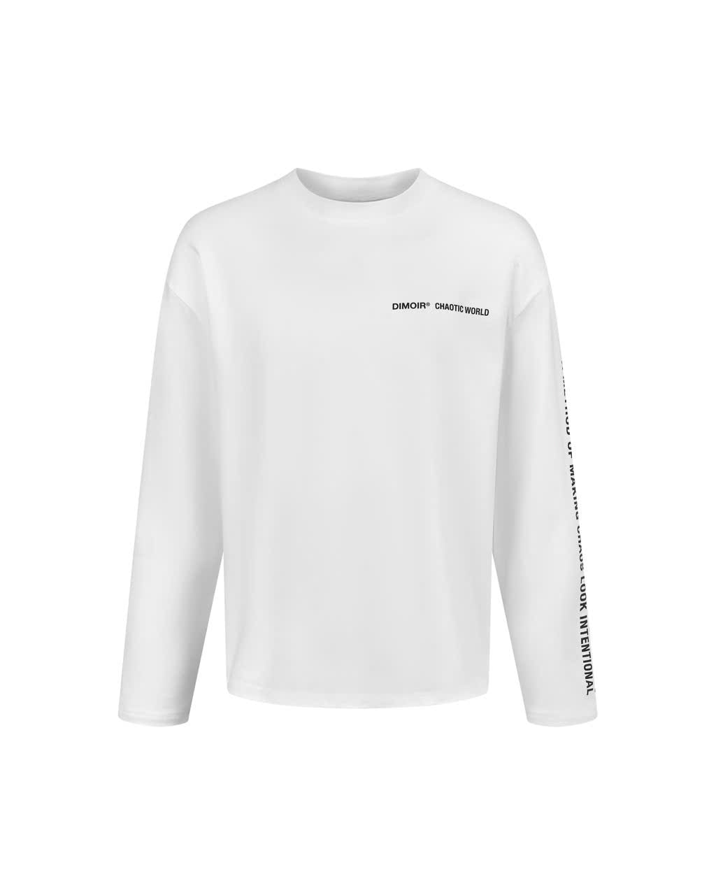 DIMOIR CW WHITE LONGSLEEVE