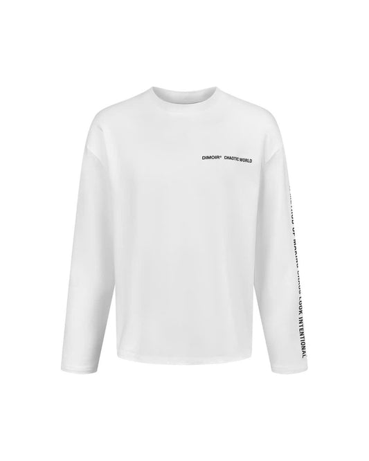 DIMOIR CW WHITE LONGSLEEVE