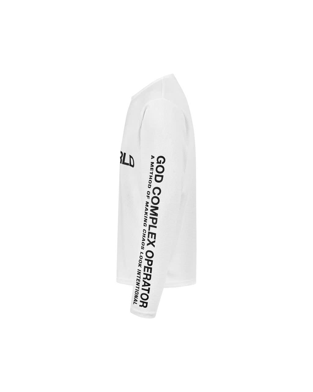 DIMOIR CW WHITE HENLEY LONGSLEEVE